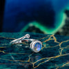 Adjustable Moonstone Spinner Ring β Elegant Silver-Tone Fidget Jewelry for Anxiety Relief & Meditation