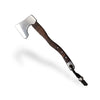 Pendant Silver Axe With Wood Bakout