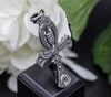 This image showcases the Egyptian Ankh, a symbol representing eternal life, crafted from 925 sterling silver. The pendant's oxidized silver finish adds a vintage charm, emphasizing the historical significance of this symbol. Suitable for both men and women, this Ankh amulet is not just a piece of jewelry but a powerful talisman with deep meaning, perfect for any style, casual or formal.