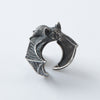 Explore the intricate details of our handcrafted 925 sterling silver bat ring, designed with gothic elegance in mind. This unique piece showcases the beauty of dark fantasy jewelry, making it the perfect addition to any collection of gothic accessories or alternative fashion jewelry.