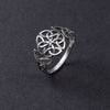 This stunning Sterling Silver Celtic Knot Ring showcases an intricate knot design, symbolizing eternal life and connection. Handcrafted with care, it’s made from high-quality 925 sterling silver, ensuring both durability and elegance. The ring’s lightweight design makes it perfect for everyday wear or special occasions, appealing to both men and women.
