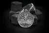 Capture the beauty of the Yggdrasil Tree of Life pendant, handcrafted from 925 sterling silver. This intricate design symbolizes growth, strength, and connection between heaven, earth, and the underworld. The oxidized silver finish adds a touch of antiquity, perfect for those who appreciate Norse mythology and Viking culture.