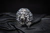 Experience the fine details of this lion head ring in this close-up shot. Handcrafted from oxidized 925 sterling silver, the lion's mane and fierce expression are brought to life with meticulous craftsmanship. This men’s ring captures the spirit of strength and confidence, making it a perfect gift for those who value high-quality, symbolic jewelry. Its bold design and intricate detail make it a standout piece in any jewelry collection.
