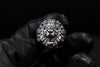 See how the lion head ring fits perfectly on the finger, demonstrating its bold presence and comfortable fit. Designed for confident men, this statement ring adds a powerful touch to any outfit, from everyday wear to special occasions. The lion’s head symbolizes strength and leadership, making this sterling silver ring an excellent choice for those who appreciate symbolic and meaningful accessories. A true centerpiece of men's fashion jewelry.