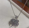 Norse Mythology Bear Paw PendantAdd this Sterling Silver Viking Necklace to your collection of Norse Mythology jewelry. The Bear Paw Medallion is a symbol of strength and protection, handcrafted with passion and precision. Whether as a gift or personal accessory, this Celtic Viking Pendant offers a bold statement of individuality.